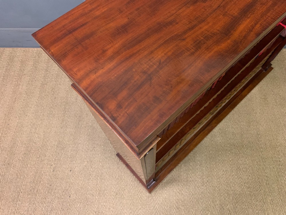 Victorian Mahogany Open Bookcase View XIV