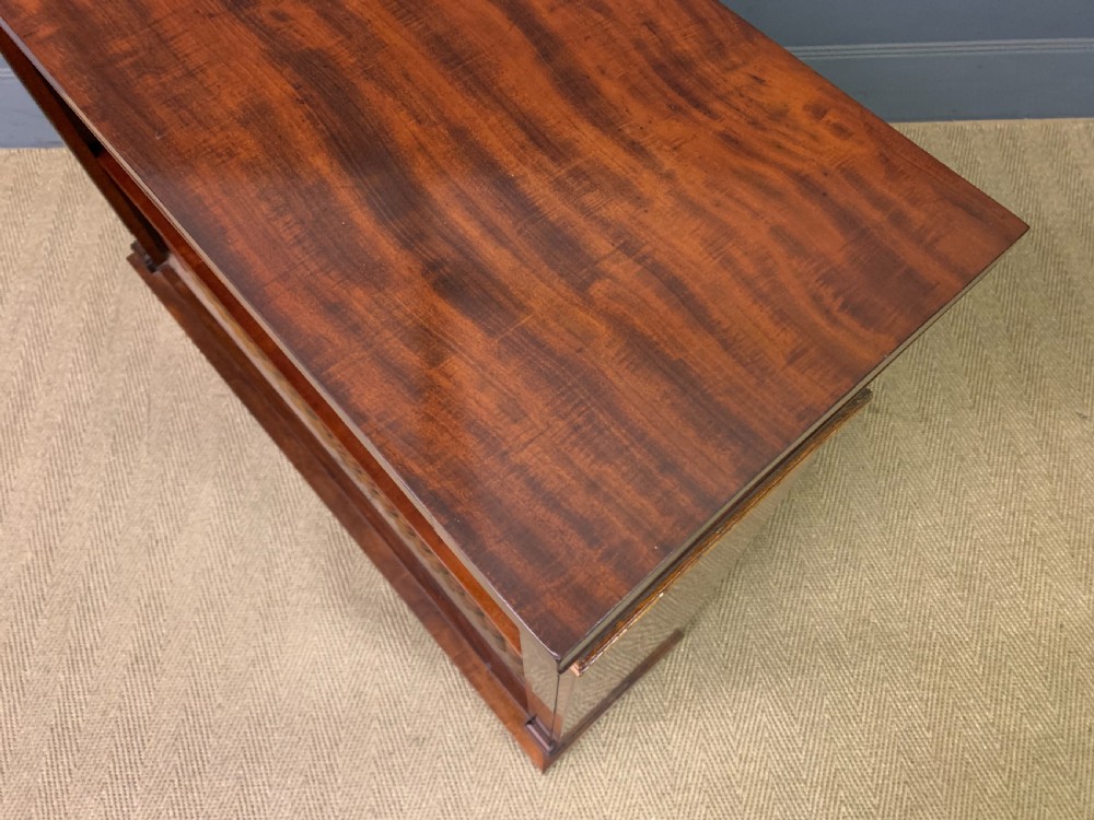 Victorian Mahogany Open Bookcase View XVI