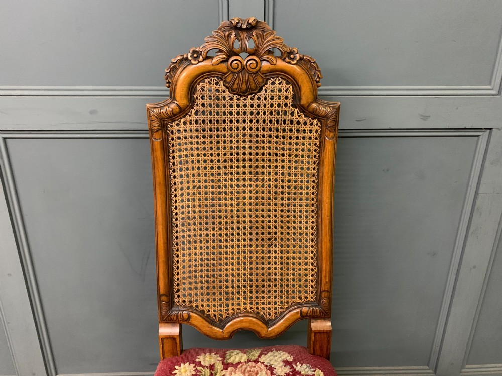 Pair of William & Mary Style Walnut Chairs by Waring and Gillow View VIII