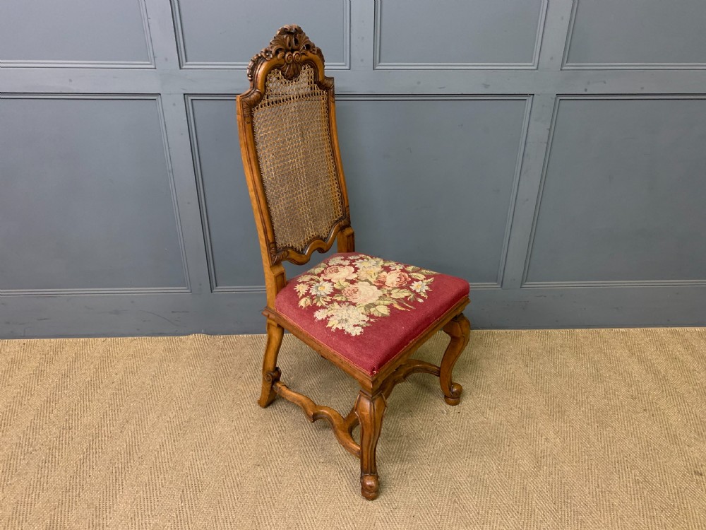 Pair of William & Mary Style Walnut Chairs by Waring and Gillow View XIII