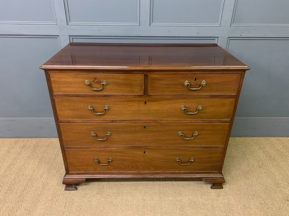 George III Mahogany Chest of Drawers View II