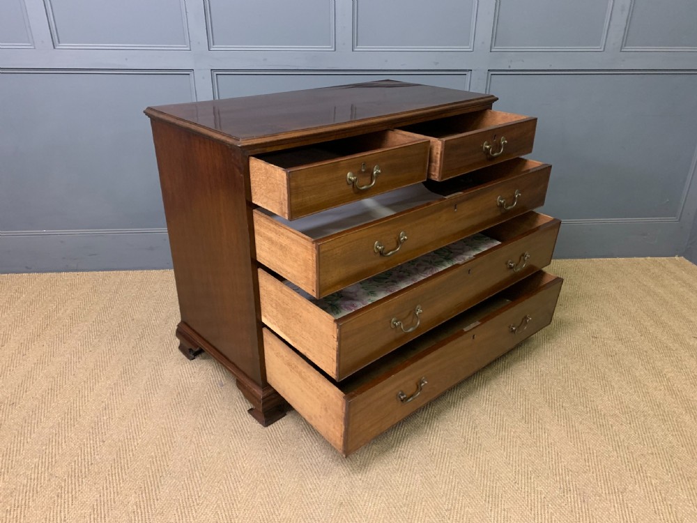 George III Mahogany Chest of Drawers View XIV