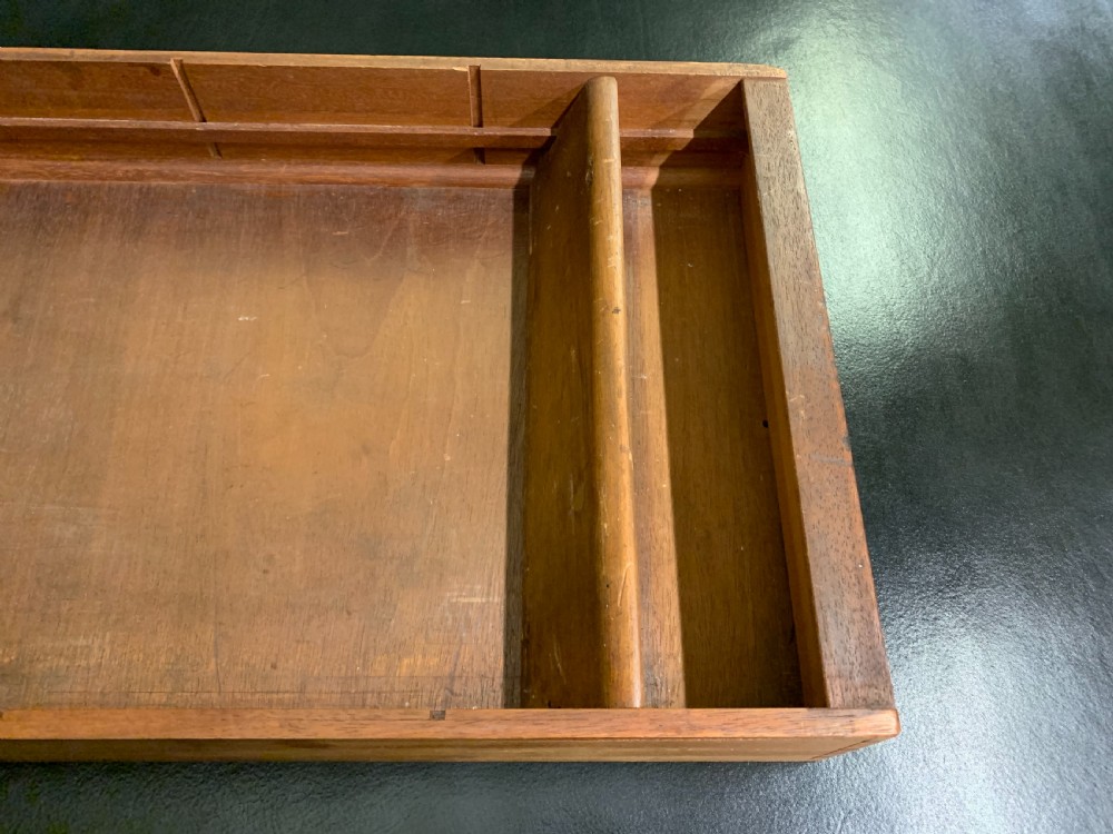 Mahogany Partners Pedestal Desk by Maple & Co. View XXVI