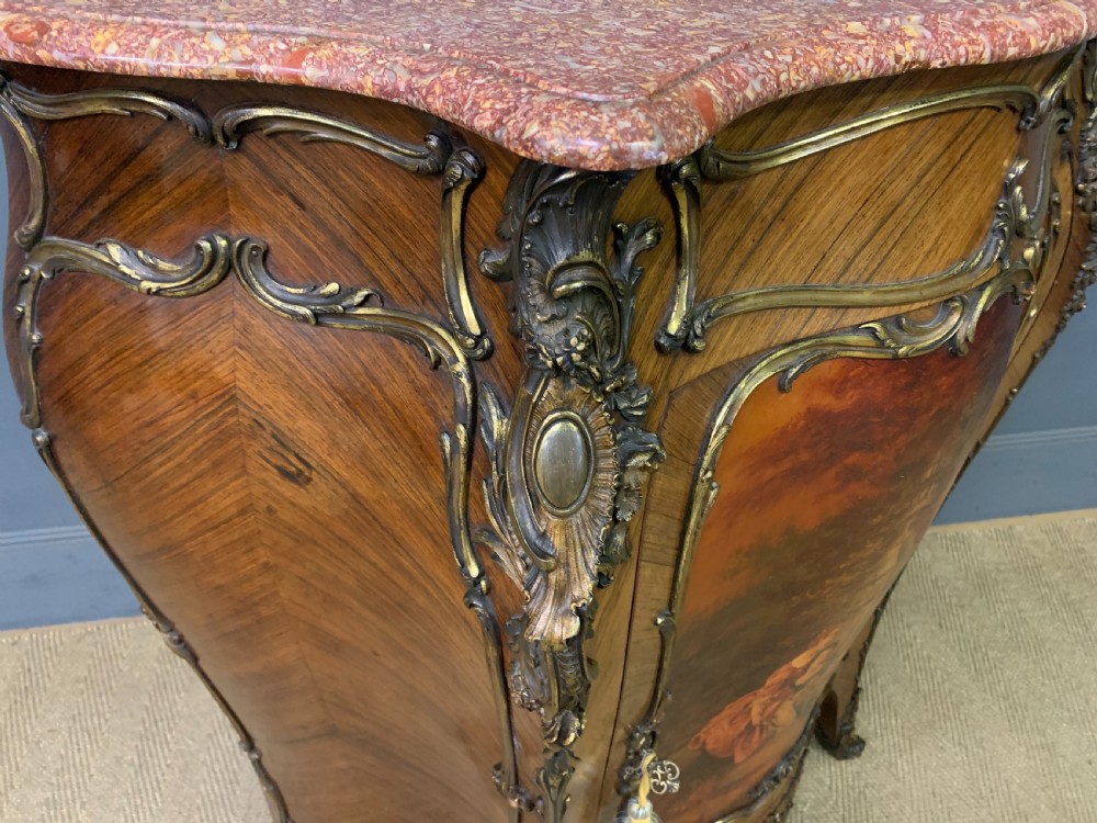 19th Century Vernis Martin Kingwood Meuble D'Appui View XV