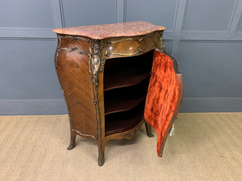 19th Century Vernis Martin Kingwood Meuble D'Appui View XVI