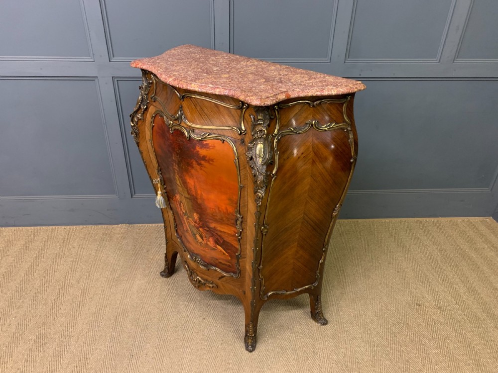 19th Century Vernis Martin Kingwood Meuble D'Appui View XVII
