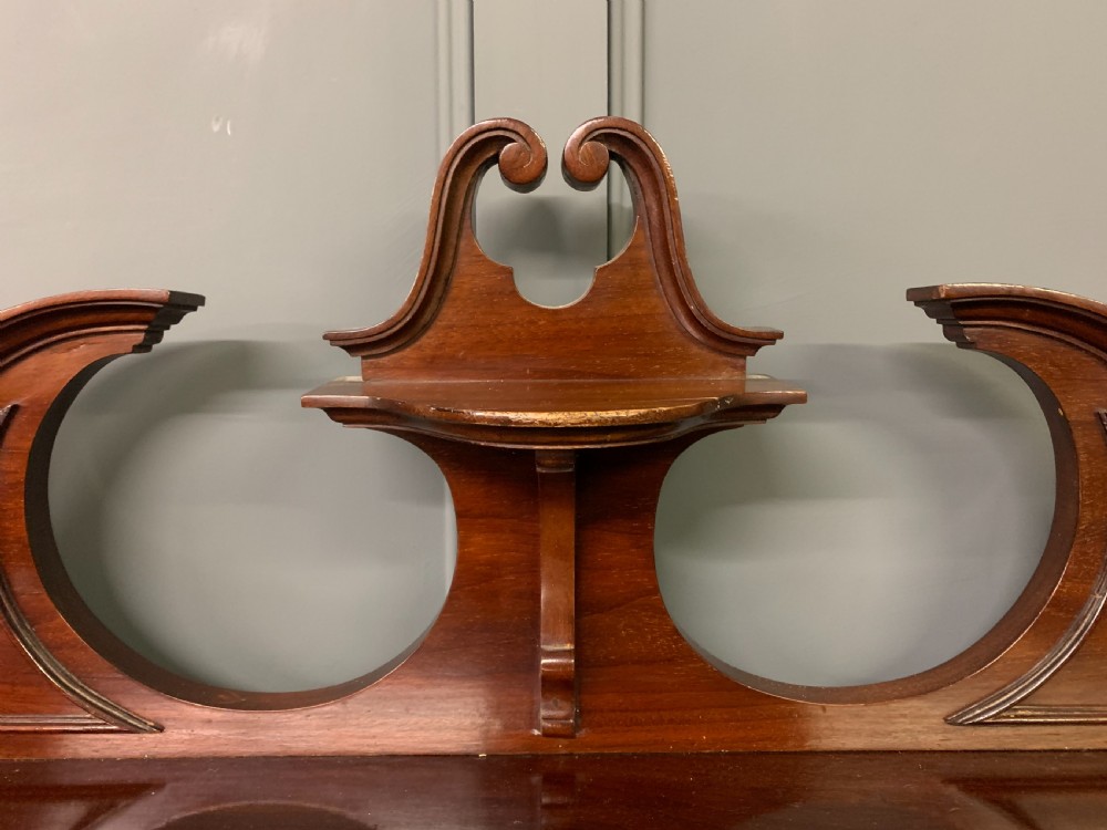 Victorian Carved Mahogany Display Cabinet View III