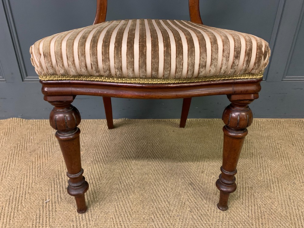 Set of 8 Victorian Mahogany Chairs by Wylie & Lochhead View IX