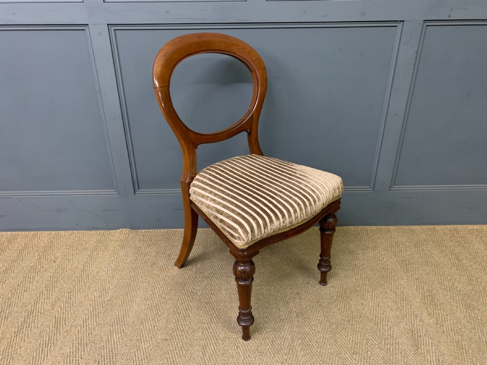 Set of 8 Victorian Mahogany Chairs by Wylie & Lochhead View XIII