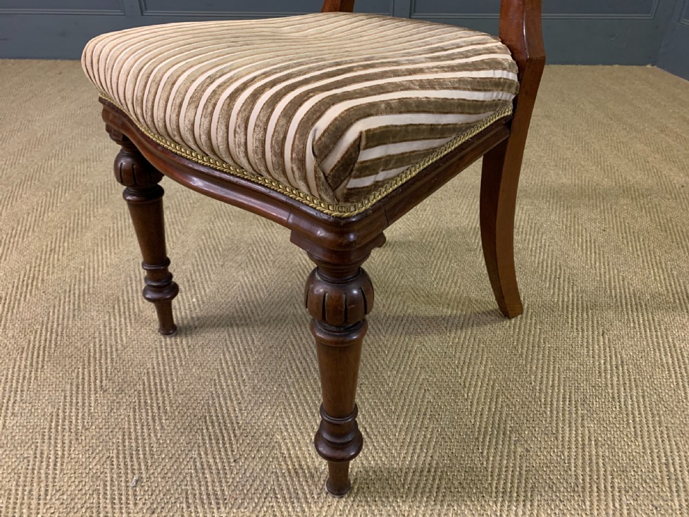 Set of 8 Victorian Mahogany Chairs by Wylie & Lochhead View XV