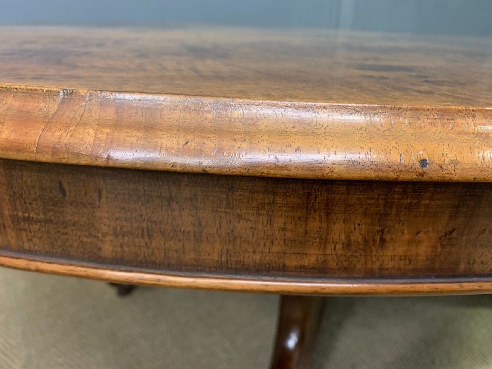 Large Sized Victorian Burr Walnut Coffee Table View VIII