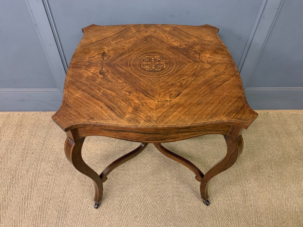 Inlaid Rosewood Occasional Table View II