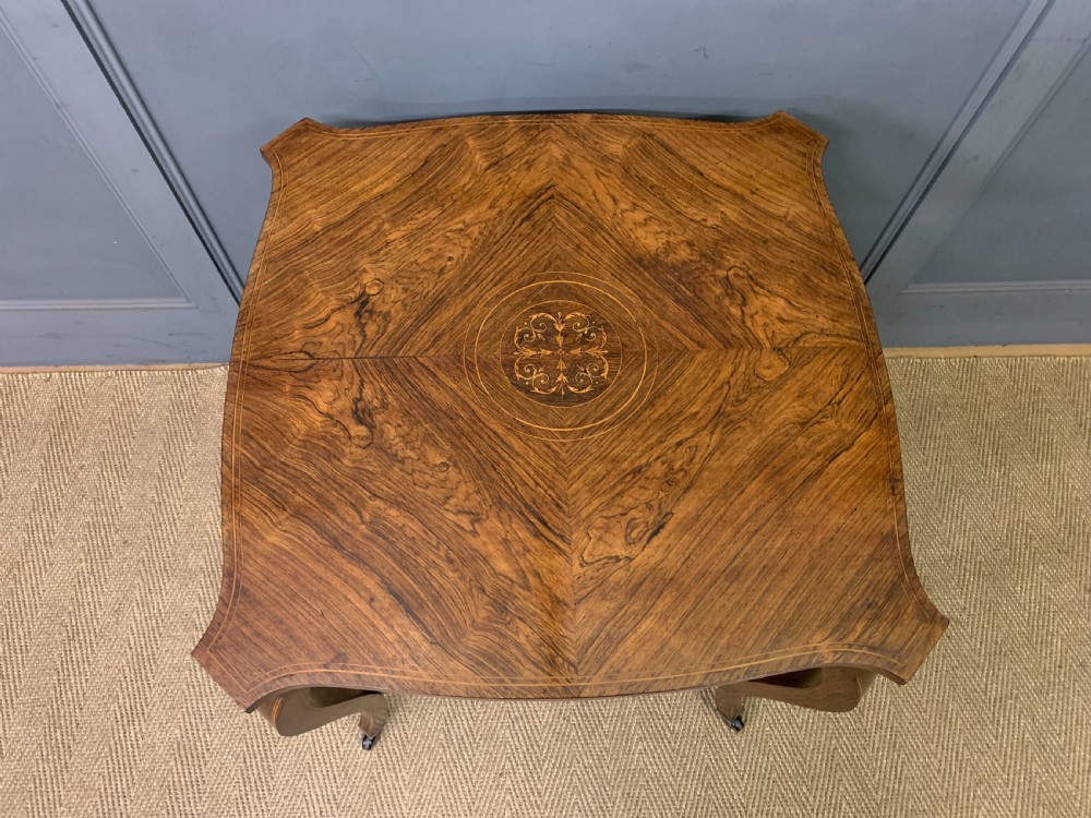 Inlaid Rosewood Occasional Table View III