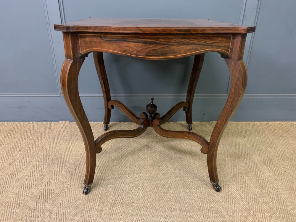 Inlaid Rosewood Occasional Table View IV