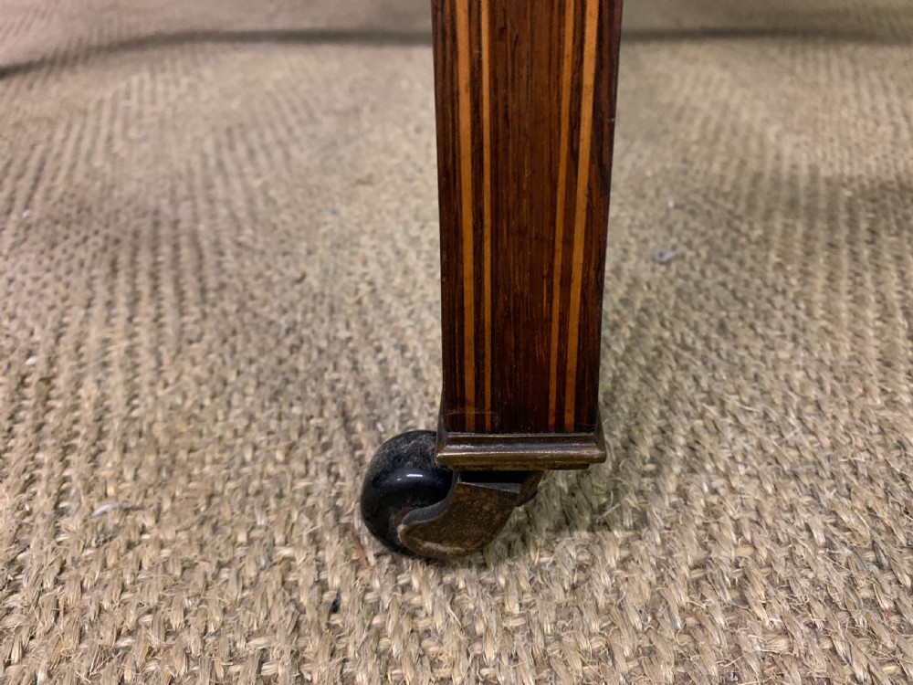 Inlaid Rosewood Occasional Table View XI