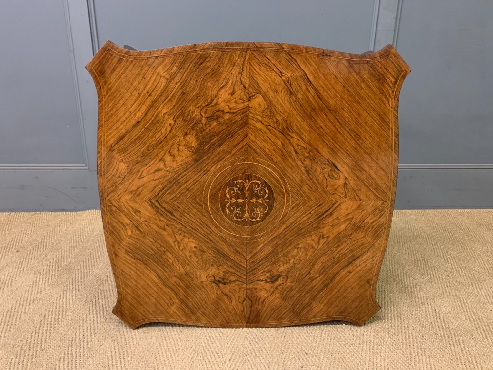 Inlaid Rosewood Occasional Table View XIII