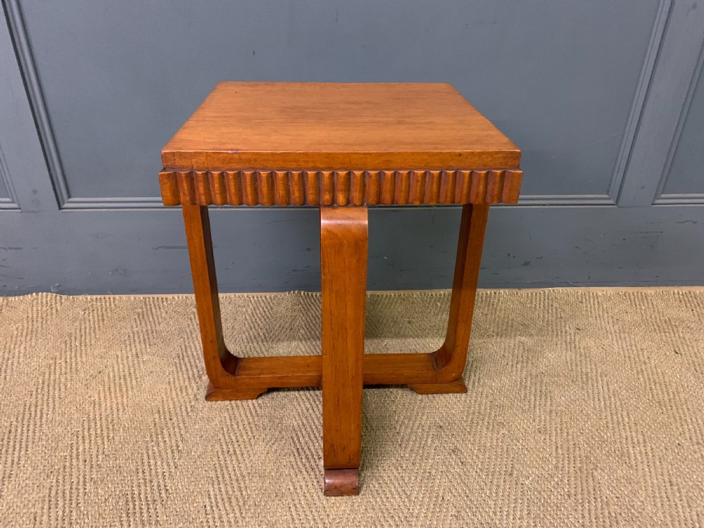 Pair of Art Deco Lamp Tables View VI