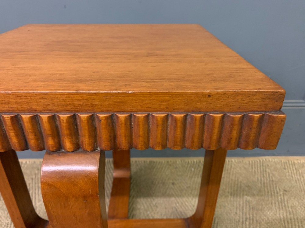 Pair of Art Deco Lamp Tables View VIII
