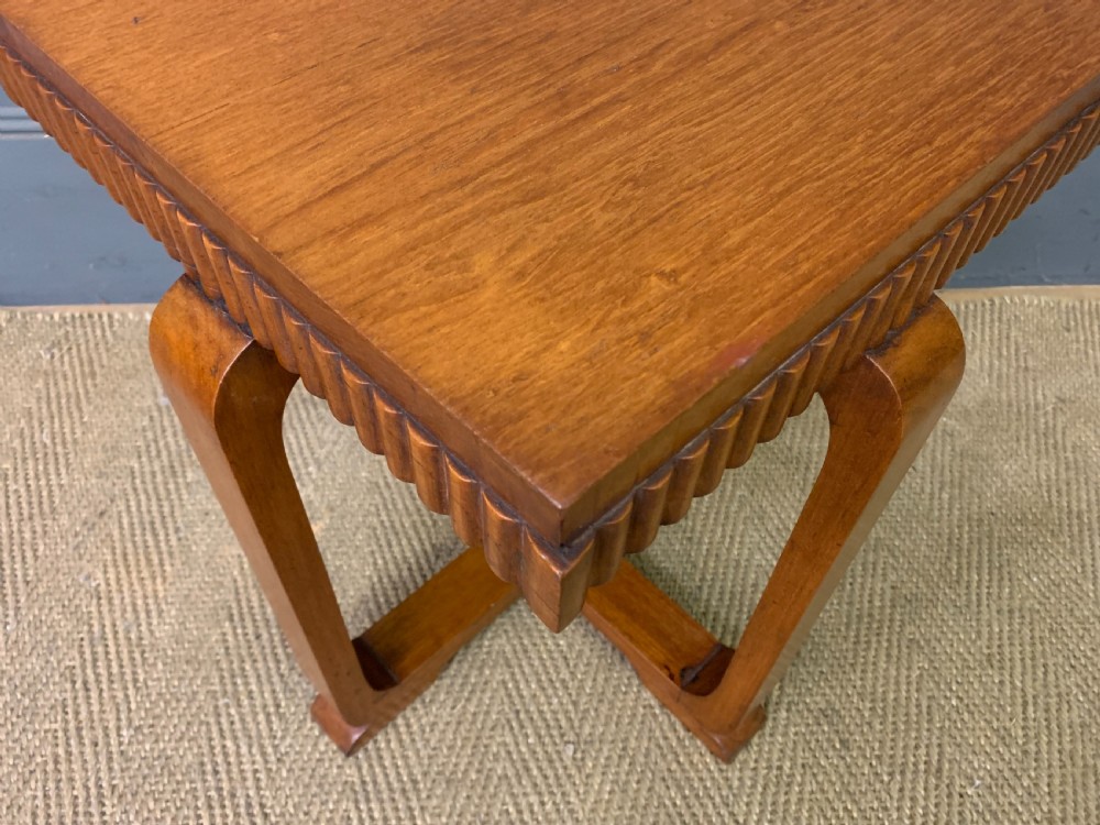 Pair of Art Deco Lamp Tables View IX