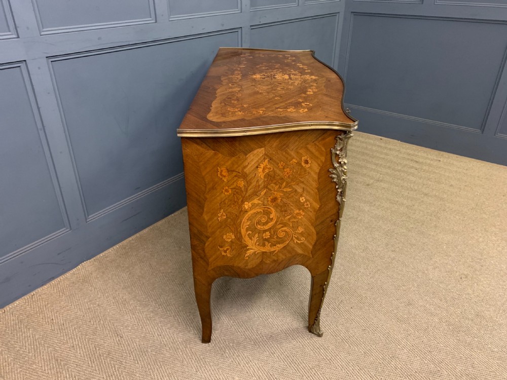 19th Century French Marquetry Commode View XVIII