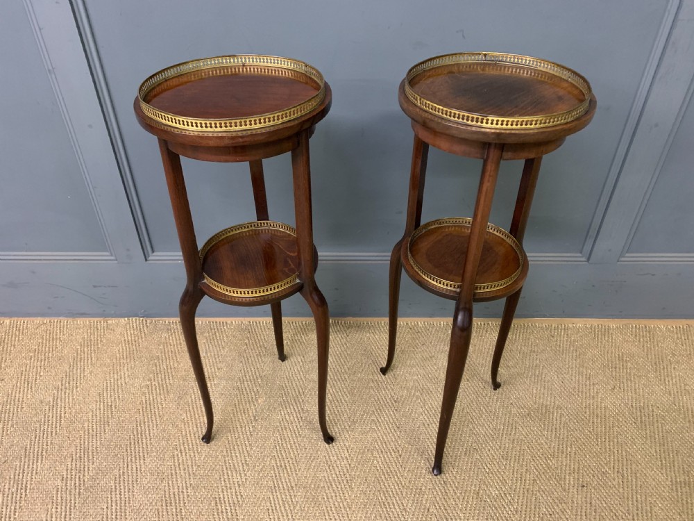Pair of Mahogany Stands View IV