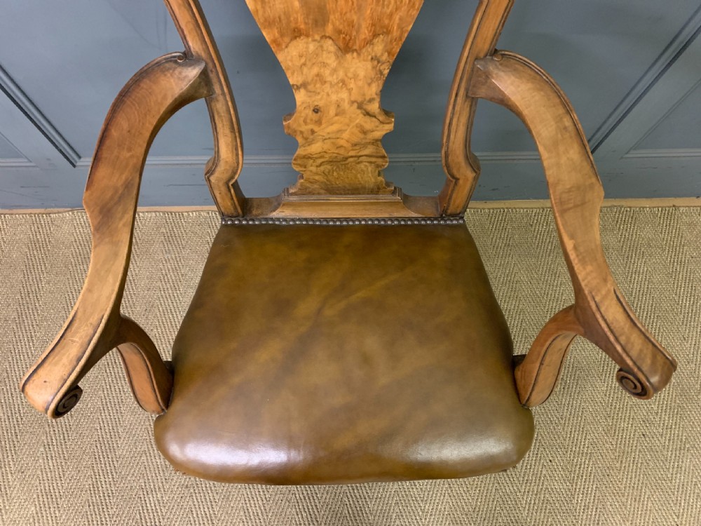 Waring & Gillow Set of 8 Queen Anne Style Chairs View VIII