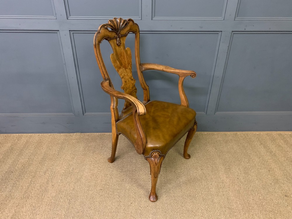 Waring & Gillow Set of 8 Queen Anne Style Chairs View X
