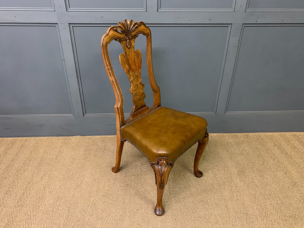 Waring & Gillow Set of 8 Queen Anne Style Chairs View XIII