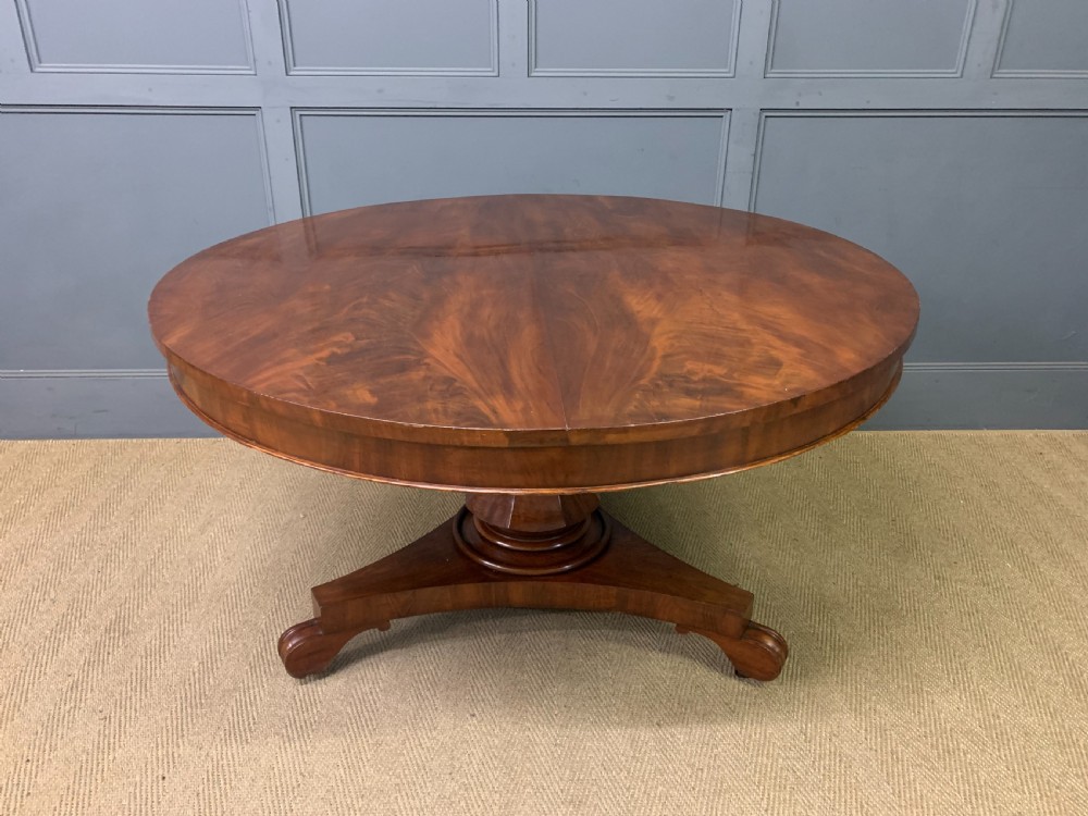 William IV Mahogany Breakfast Table View II