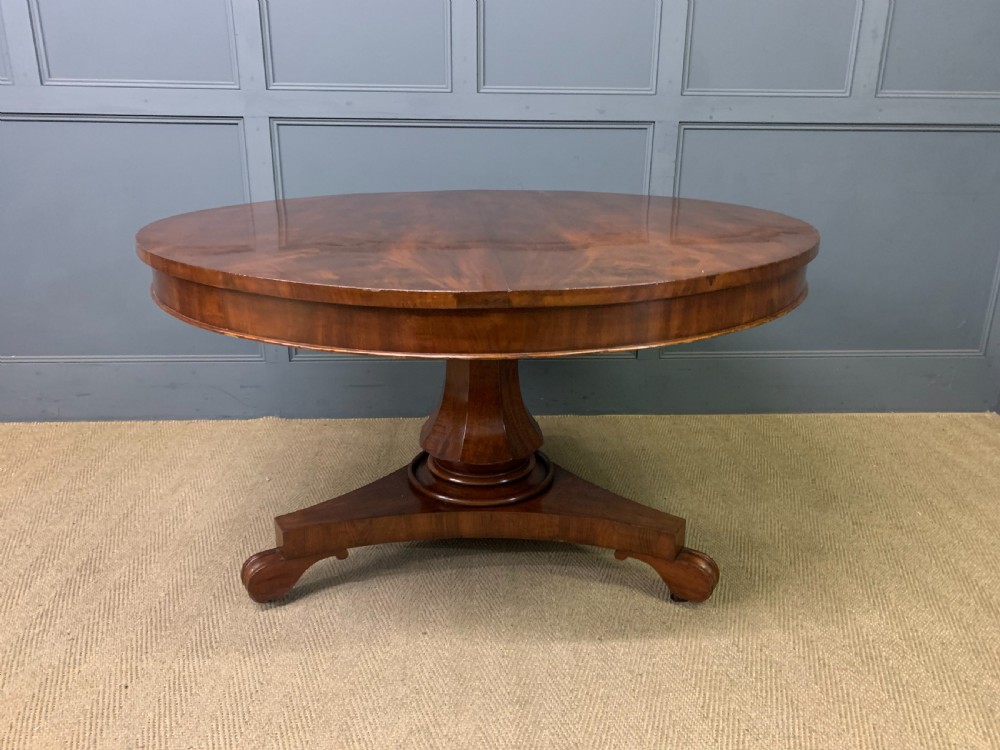 William IV Mahogany Breakfast Table View III