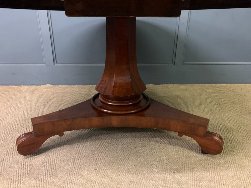 William IV Mahogany Breakfast Table View V