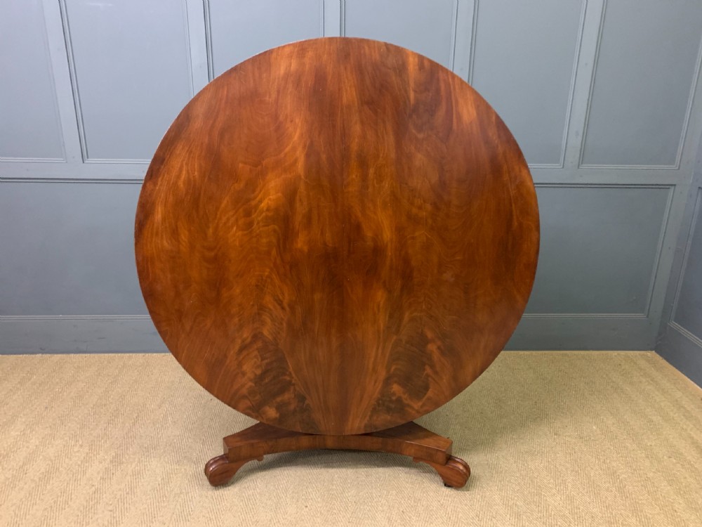 William IV Mahogany Breakfast Table View IX