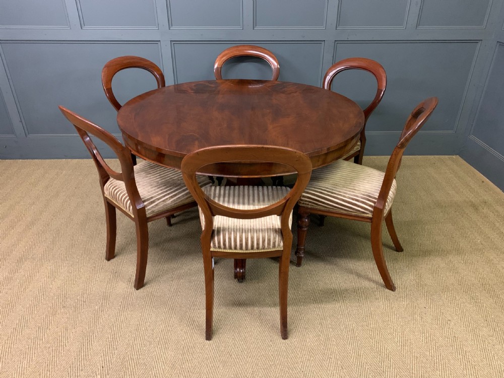 William IV Mahogany Breakfast Table View XVII