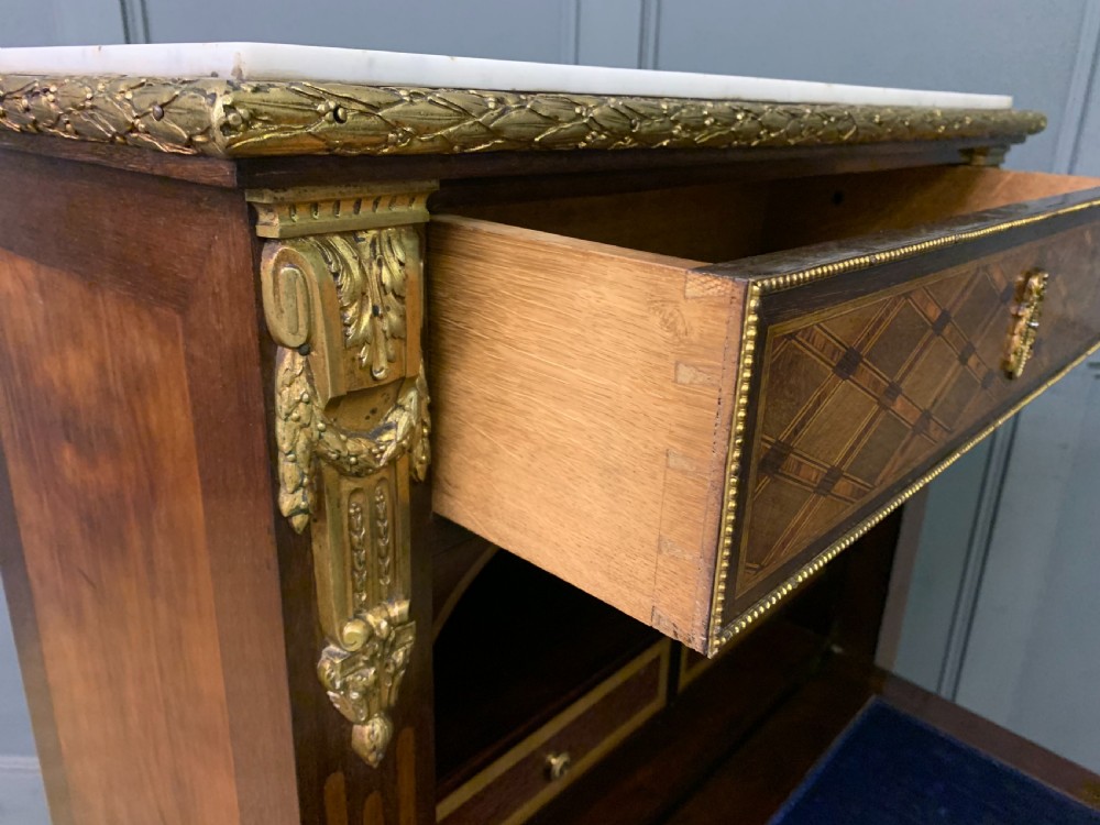 19th Century French Secretaire Abattant View XIX