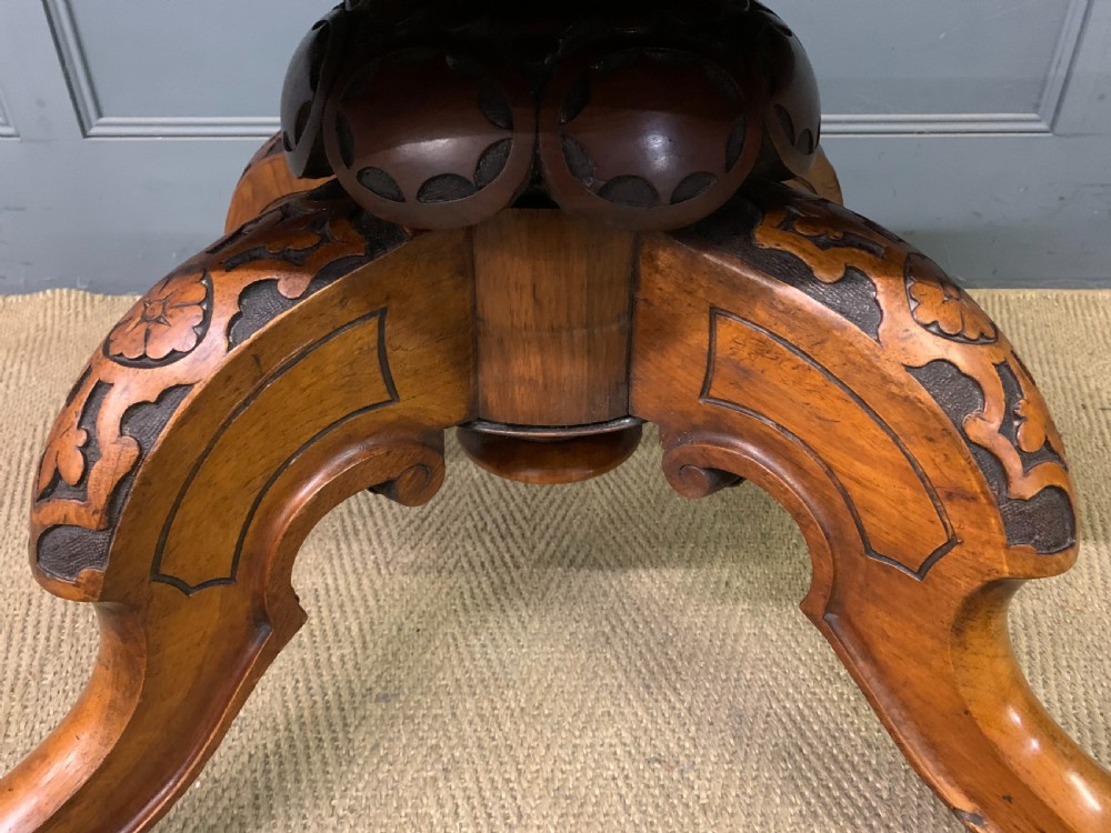 Large Sized Victorian Inlaid Burr Walnut Coffee Table View XIII