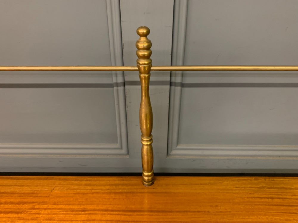 A painted satinwood side table featuring hand-painted floral swags, a single drawer, a lower shelf, tapered square legs, and a raised brass gallery rail. View VI