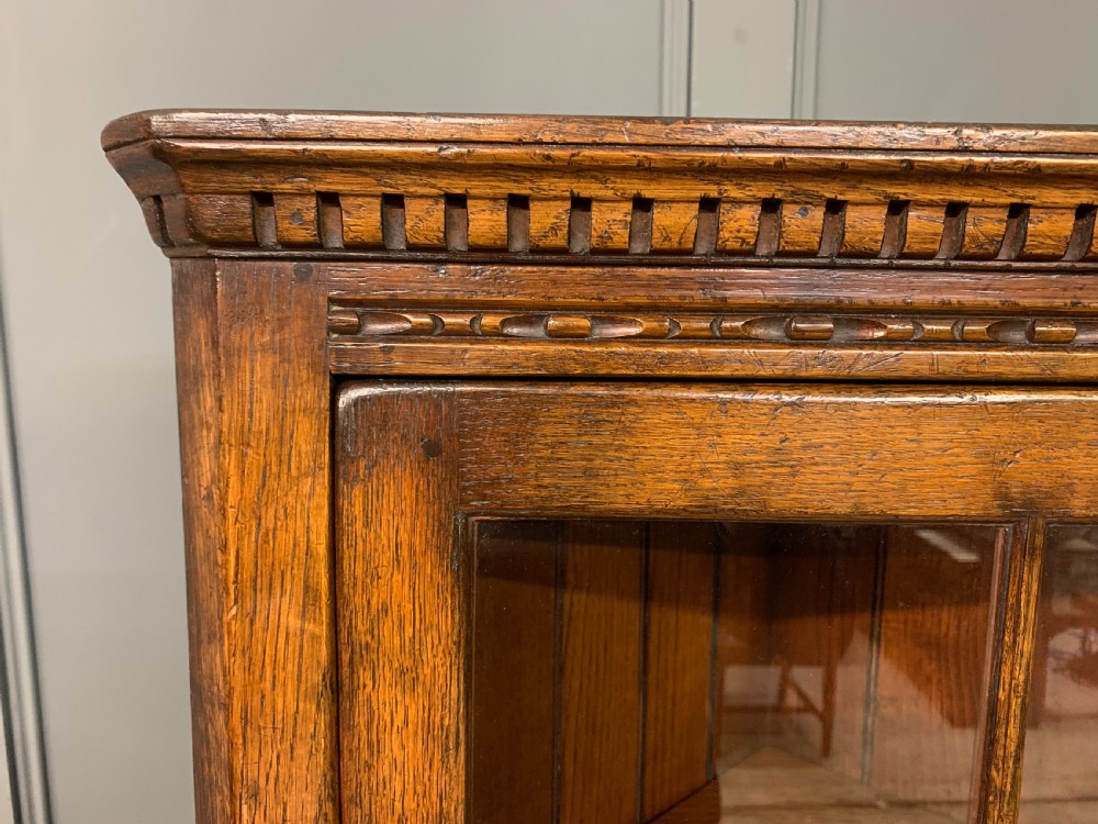 Ipswich Oak Corner Cabinet View IV