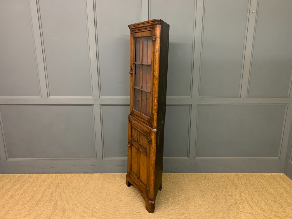 Ipswich Oak Corner Cabinet View XIII