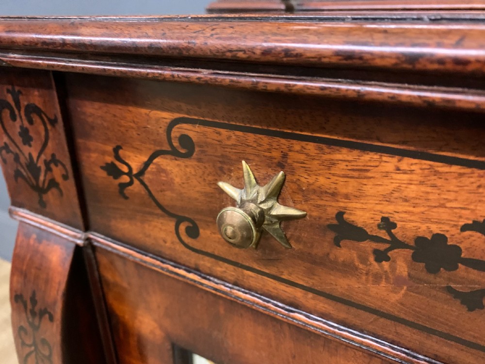 Regency Period Inlaid Mahogany Side Cabinet View VIII
