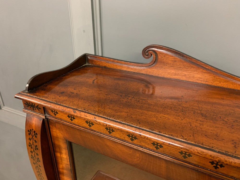Regency Period Inlaid Mahogany Side Cabinet View XII
