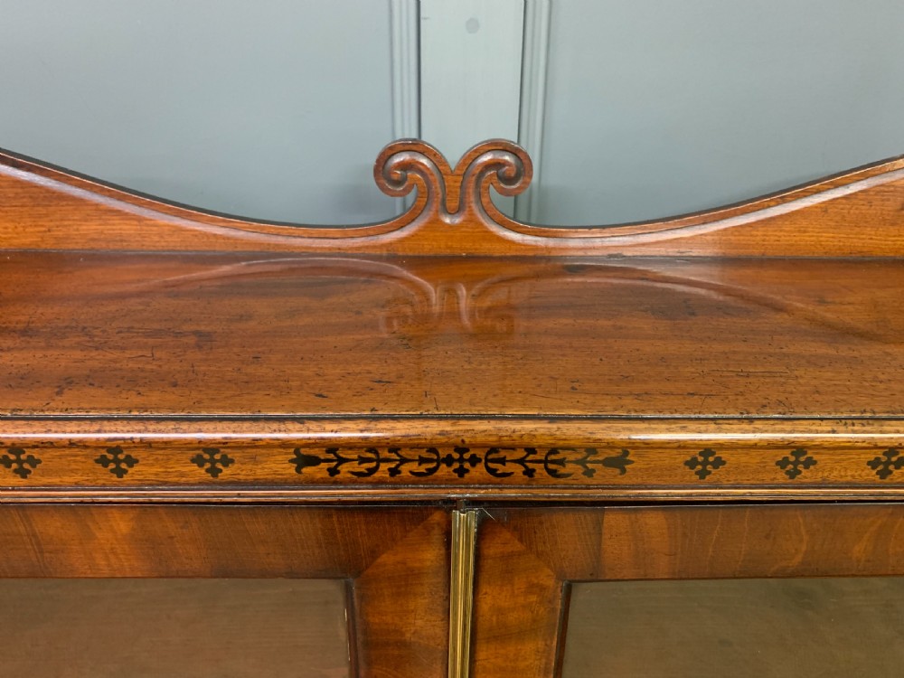 Regency Period Inlaid Mahogany Side Cabinet View XIII