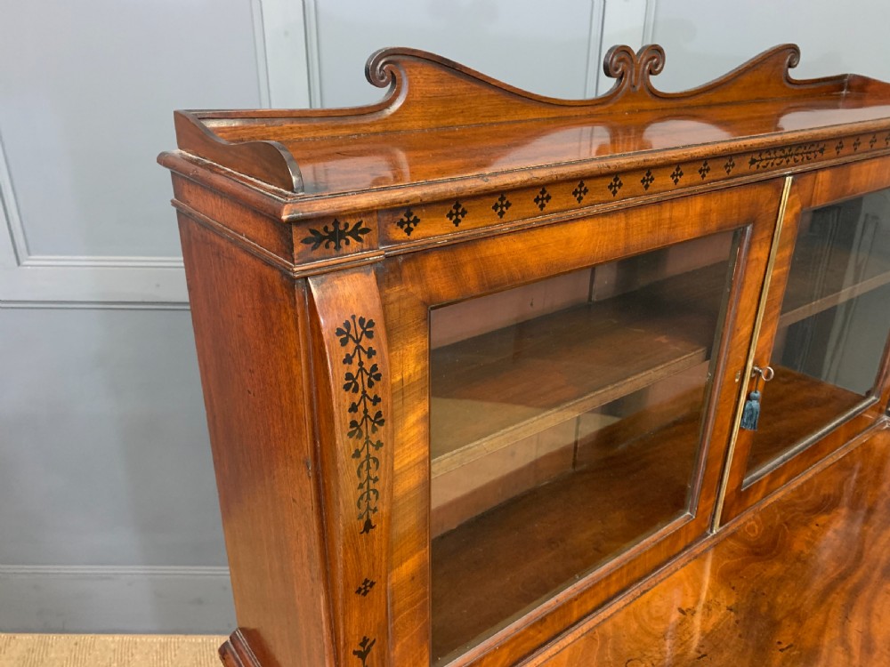Regency Period Inlaid Mahogany Side Cabinet View XVII