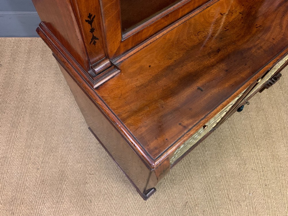 Regency Period Inlaid Mahogany Side Cabinet View XX