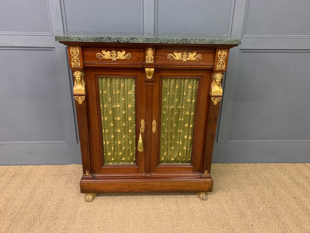 French Empire Mahogany Chiffonier View II