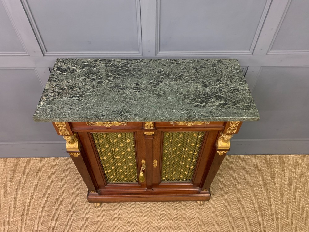 French Empire Mahogany Chiffonier View III
