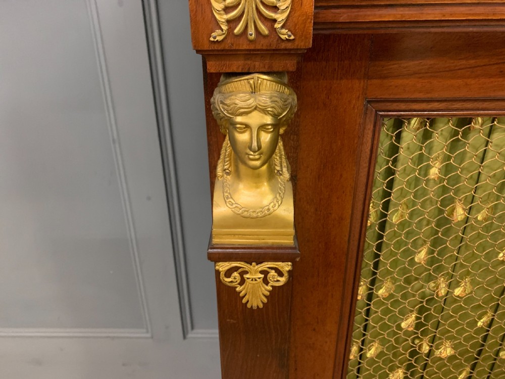 French Empire Mahogany Chiffonier View VII