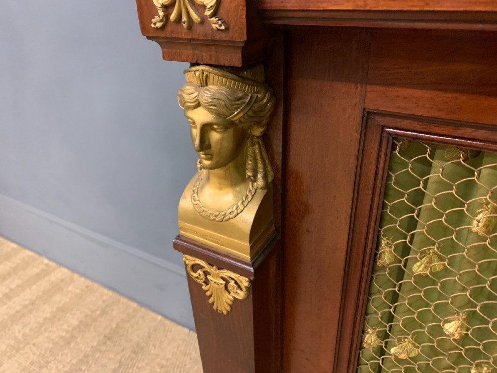French Empire Mahogany Chiffonier View VIII