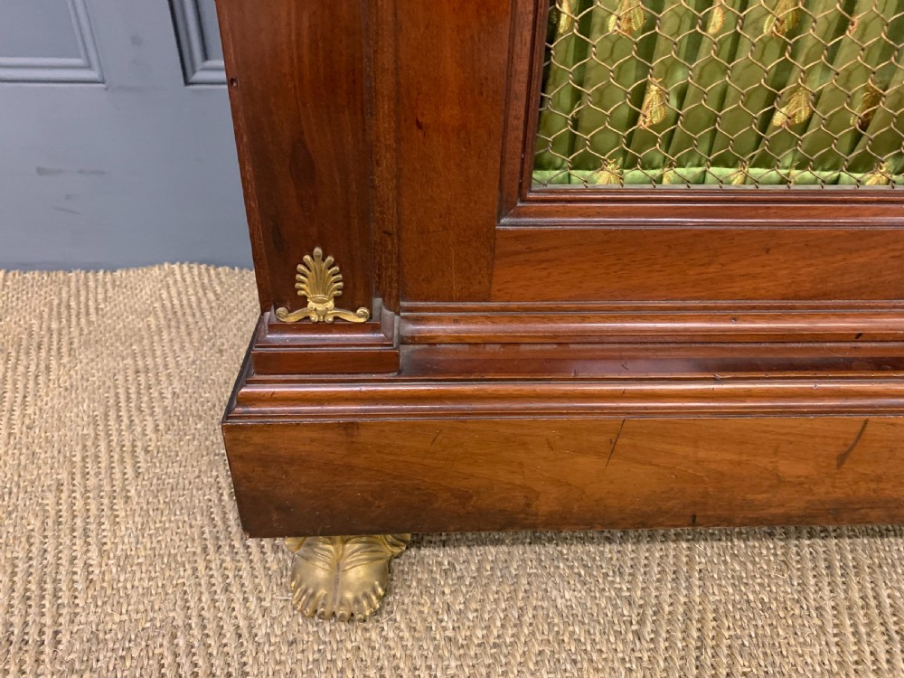 French Empire Mahogany Chiffonier View IX