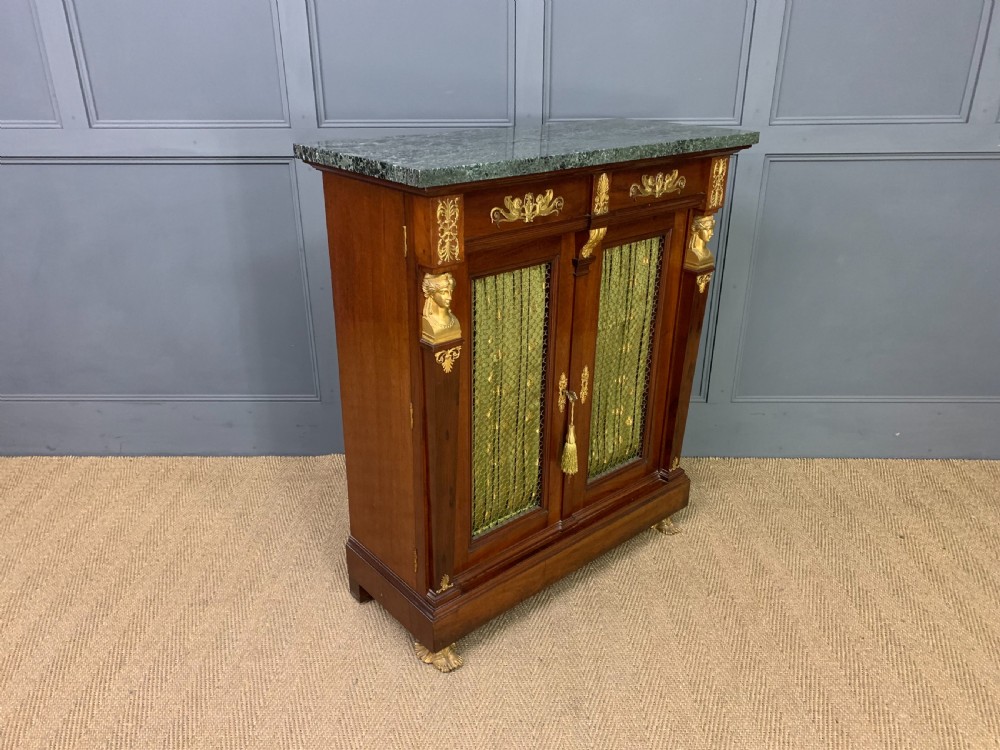 French Empire Mahogany Chiffonier View XIV