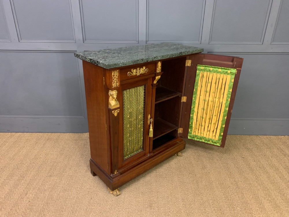 French Empire Mahogany Chiffonier View XVII